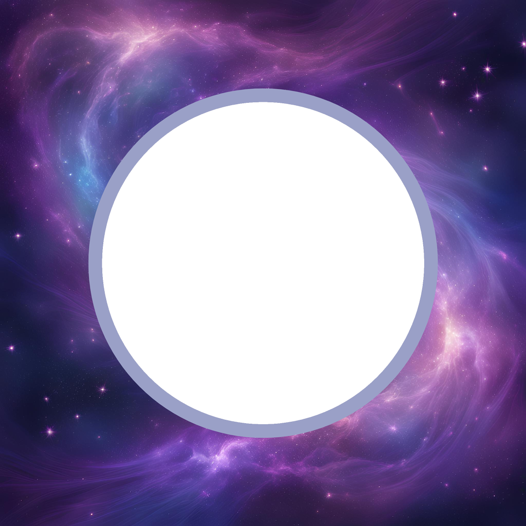 New Galaxy Photo Frame for Facebook Profile