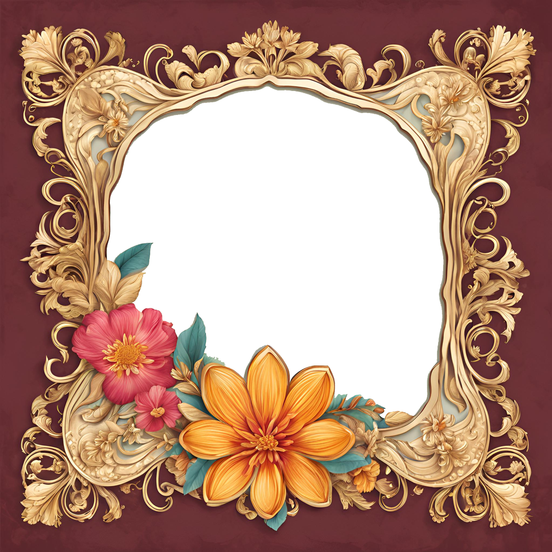 Classic theme luxury photo frame