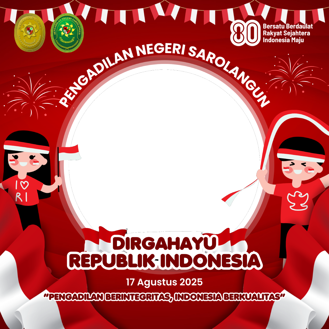 Dirgahayu Republik Indonesia Ke-80