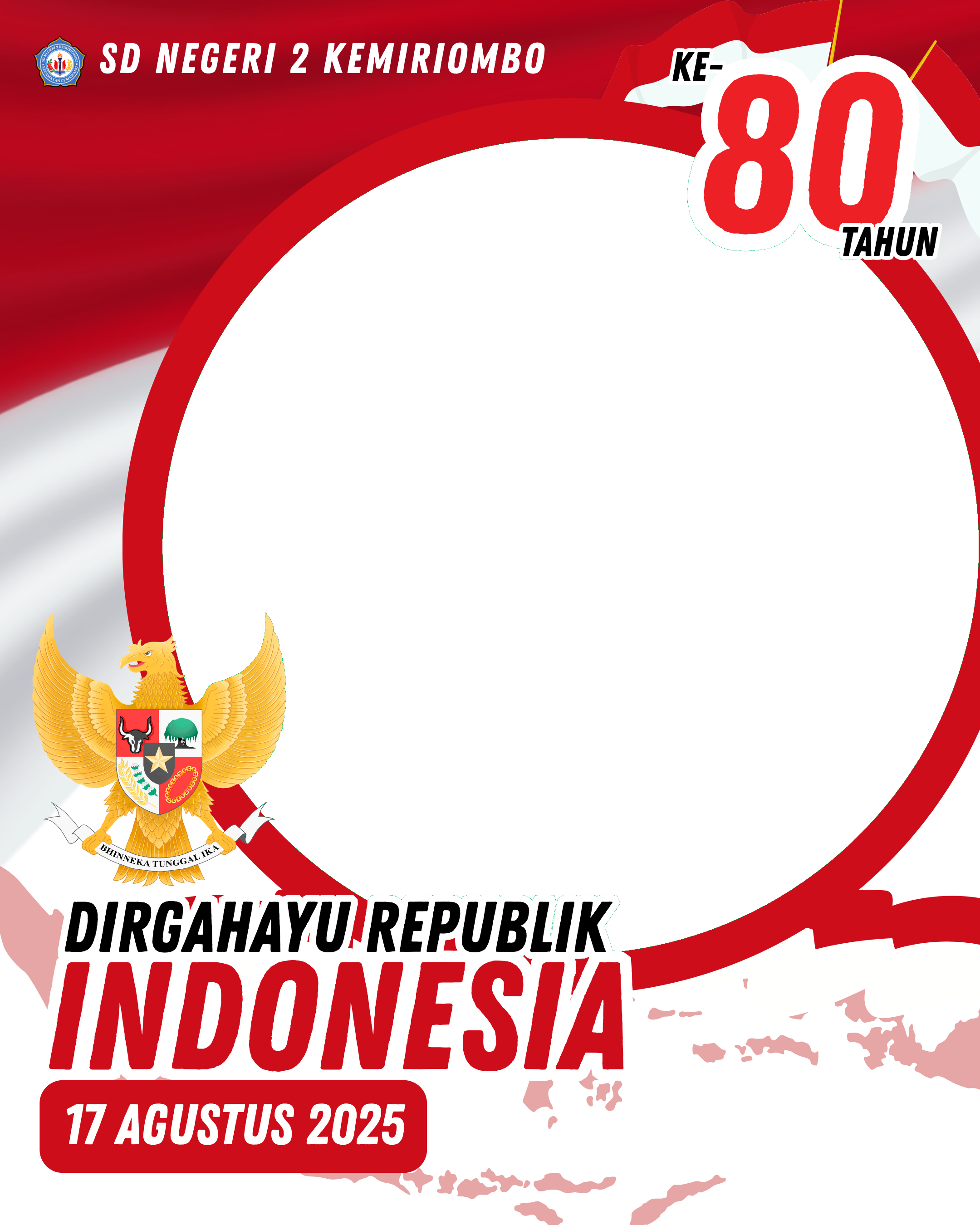 Dirgahayu Indonesia ke-80
