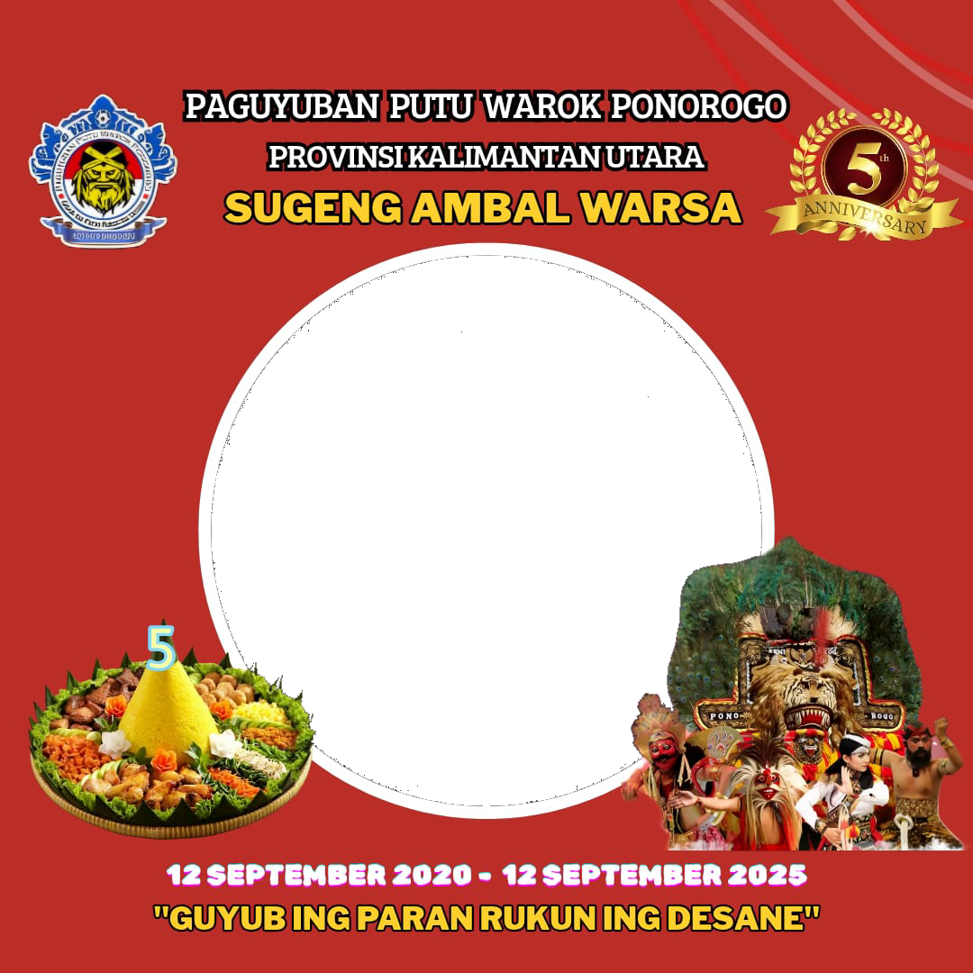 Sugeng Ambal Warsa 5 Putu Warok Ponorogo Kaltara