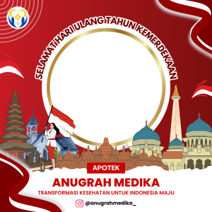 Frame of Apotek Anugrah Medika - Transformasi Kesehatan Untuk Indonesia Maju