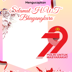 Frame of HUT Bhayangkara ke 79 Tahun