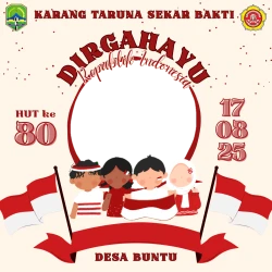 Frame of Hari Kemekaan Republik Indonesia ke -80