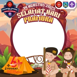 Frame of Hari Pramuka Spensame 2025