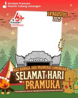 Frame of HARI PRAMUKA KE 64 TAHUN