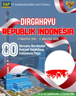 Frame of DIRGAHAYU REPUBLIK INDONESIA KE 80