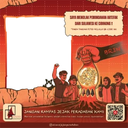 Frame of Penolakan pemindahan artefak