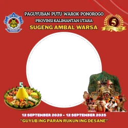 Frame of Sugeng Ambal Warsa 5 Putu Warok Ponorogo Kaltara