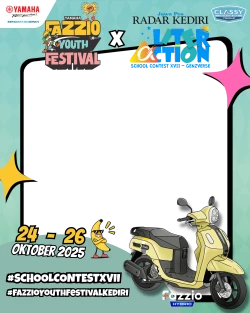 Frame of FAZZIO YOUTH FESTIVAL KEDIRI X SCHOOL CONTEST XVII GEN Z VERSE - LITER ACTION