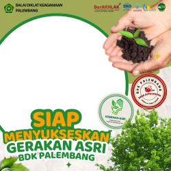 Frame of Gerakan ASRI BDK Palembang