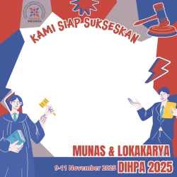 Frame of Munas Loka karya DIHPA