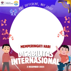 Frame of hari disabilitas internasional kelas E