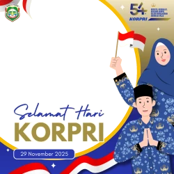 Frame of Frame HUT Ke-54 KORPRI - v2