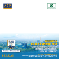 Frame of PERINGATAN BULAN K3 NASIONAL 2026 - PLTU CILACAP