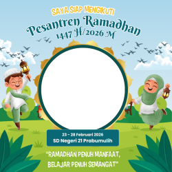 Frame of Pesantren Ramadhan SD Negeri 21 Prabumulih