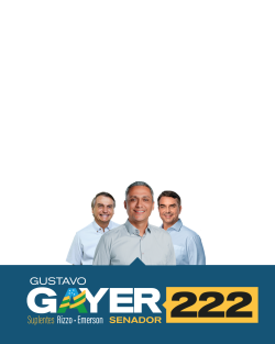 Frame of Gustavo Gayer Senador
